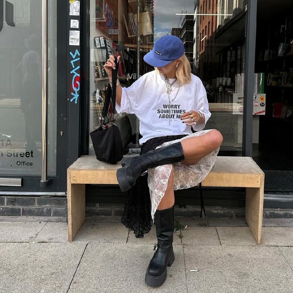 Eme Target Pearl Oversized Tee