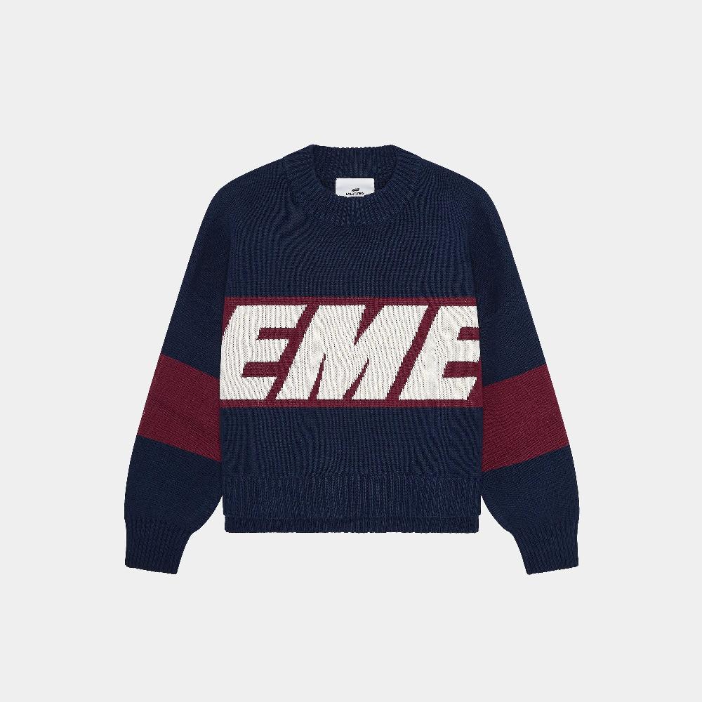 Eme Thrill Indigo Knit Sweater