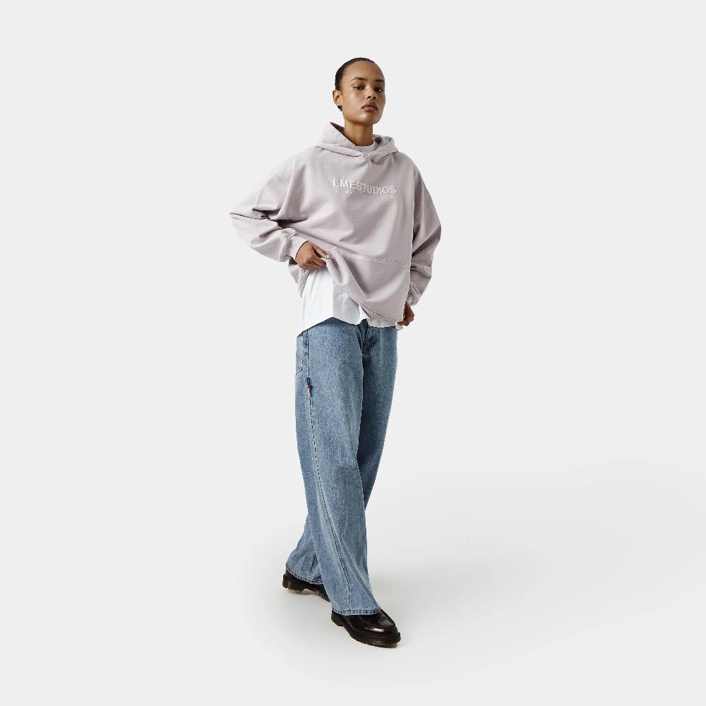 Eme Unwind Lilac Oversized Hoodie