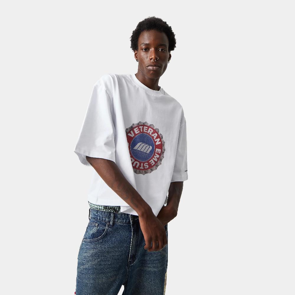 Eme V.S. Pearl Cropped Boxy Tee