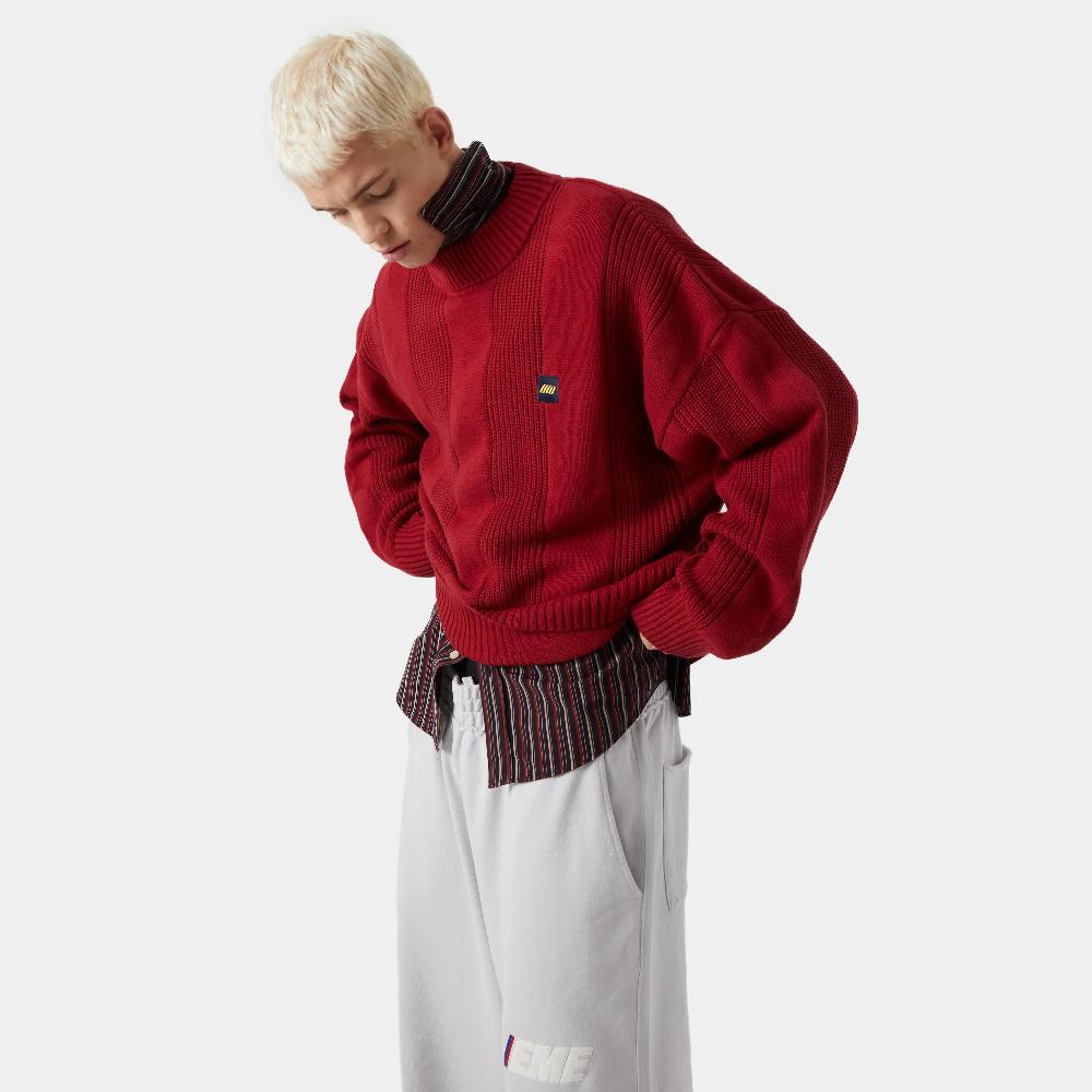 Eme Vertical Striped Knit Sweater