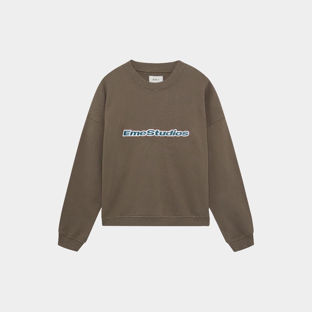 Eme Whatever Muddy Brown Mockneck