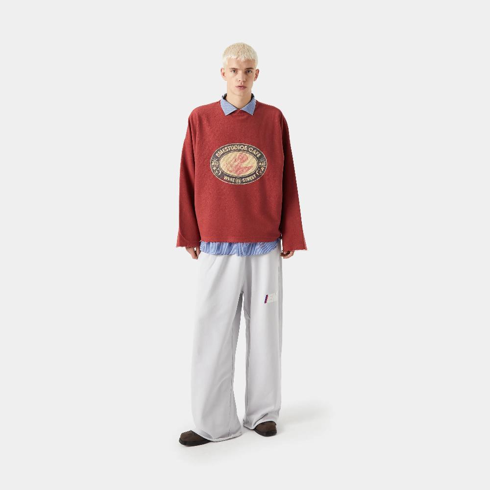 Eme Whiz Cafe Redwood Reverse Crewneck