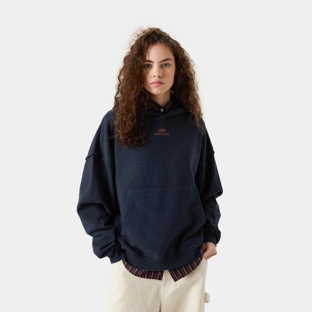 Eme Whiz Navy Oversized Hoodie