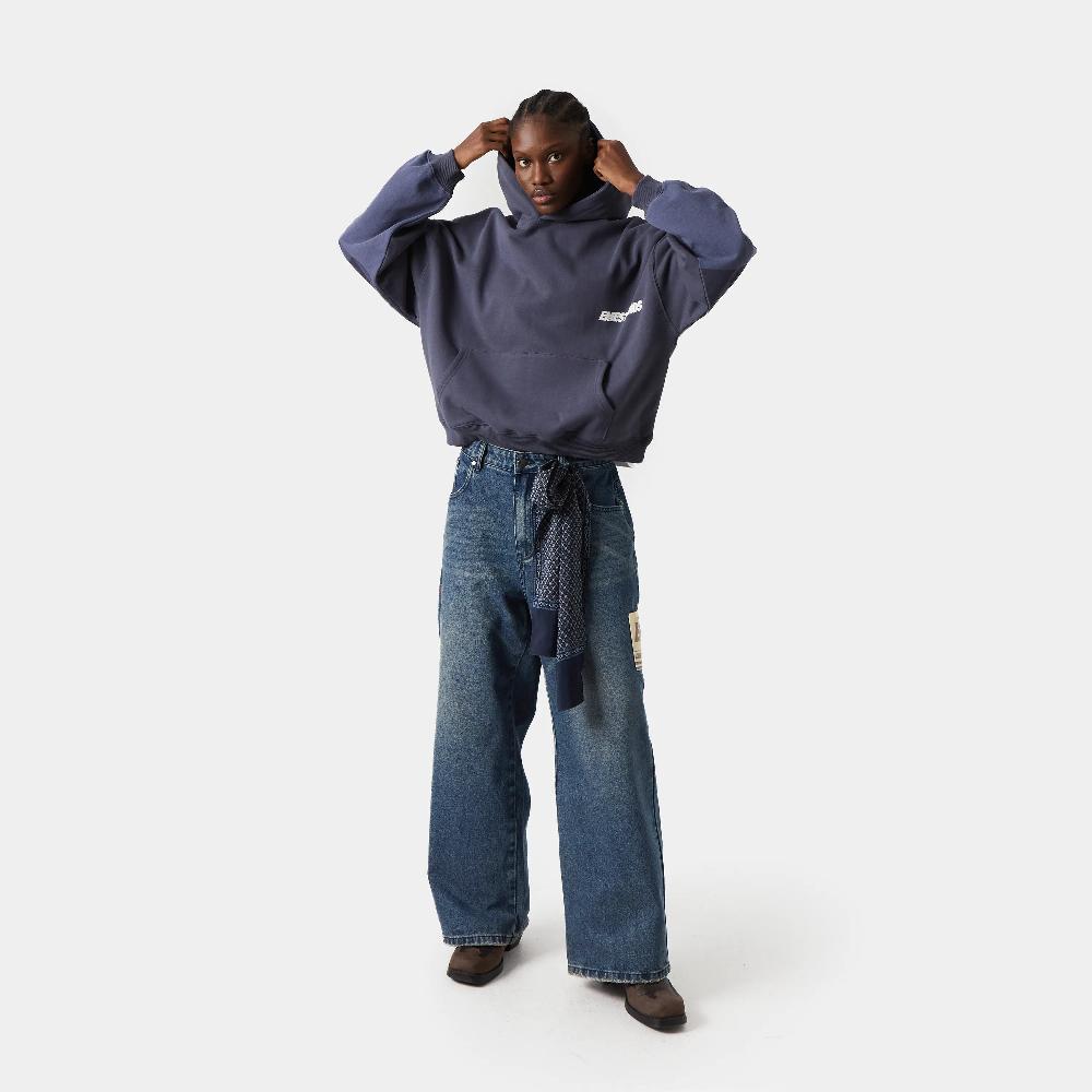 Eme Yalo Cobalt Oversized Hoodie