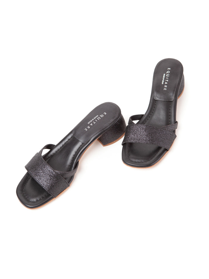 Equitare EVA GLITTER NEGRO