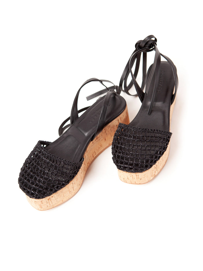 Equitare KALA - CORDÓN RAFIA NEGRO