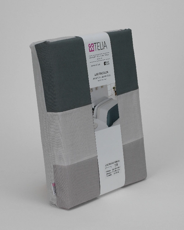 Es Tela Dúo De Funda Nórdica + Almohada Tricolor 50/50