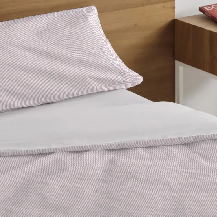 Es Tela Dúo De Funda Nórdica + Almohadas Greta 200 Hilos