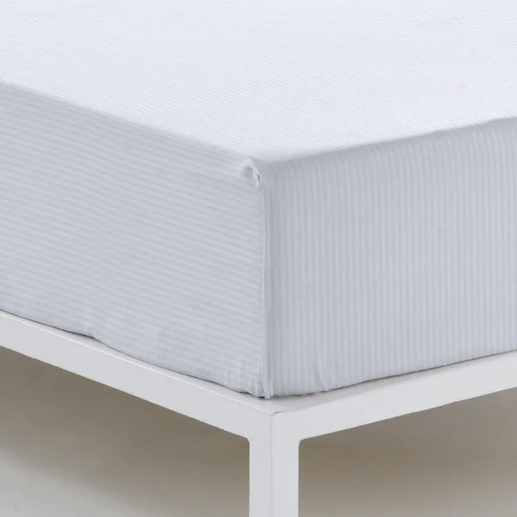 Es tela Bajera ajustable satén listado 300 hilos