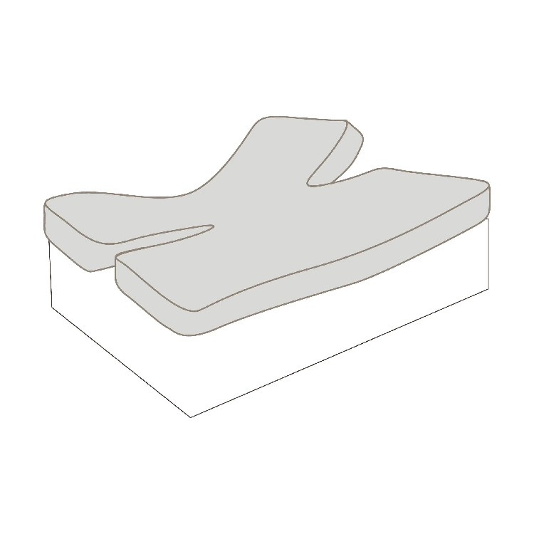 Es Tela Bajeras Gemelas Algodón Camas Articuladas