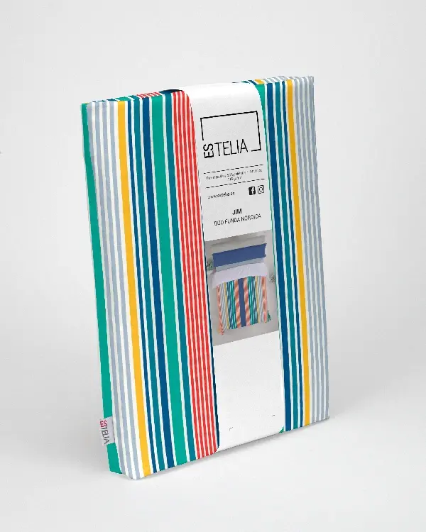Es Tela Dúo Funda Nórdica + Almohada Jim 50/50
