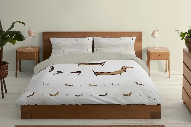 Es Tela Dúo Funda Nórdica + Almohada Teckel 50/50