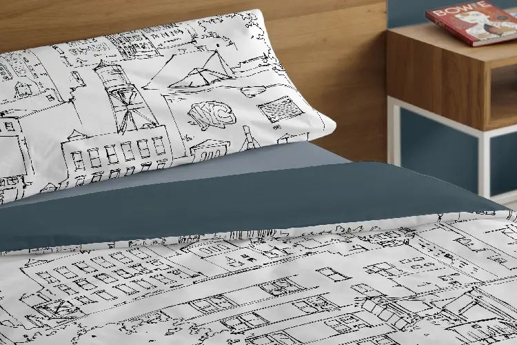Es Tela Dúo Funda Nórdica + Almohada Urban 50/50