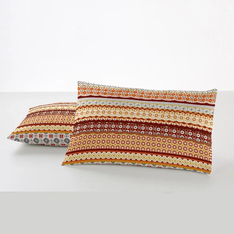 Es tela Funda de almohada Siena algodón