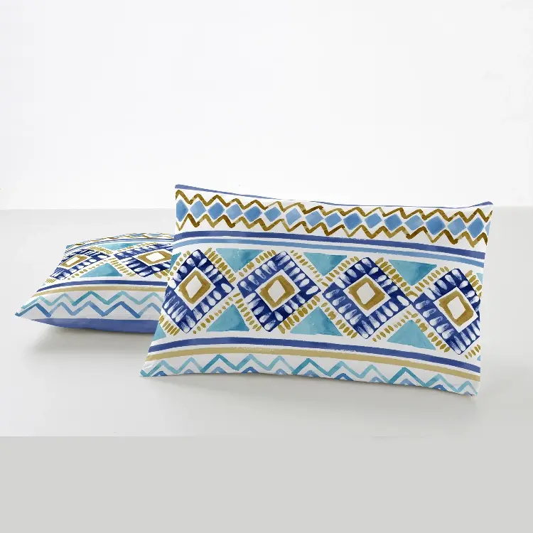 Es tela Funda de almohada Vinia algodón