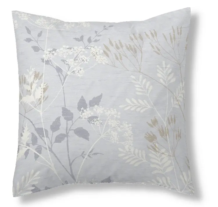 Es tela Funda de cojín estampada Anís