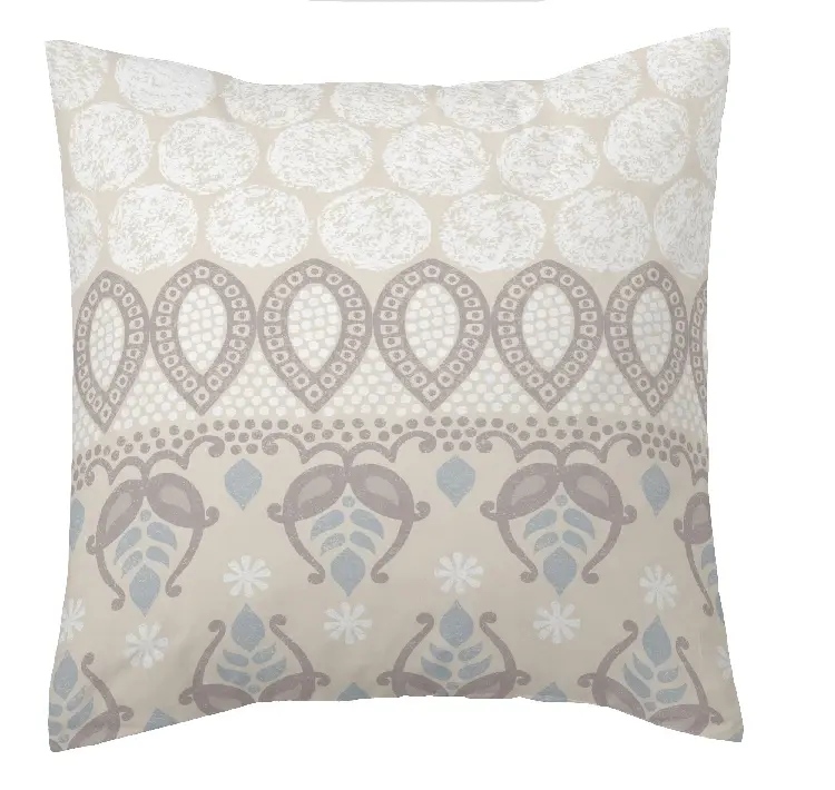Es tela Funda de cojín estampada Aura