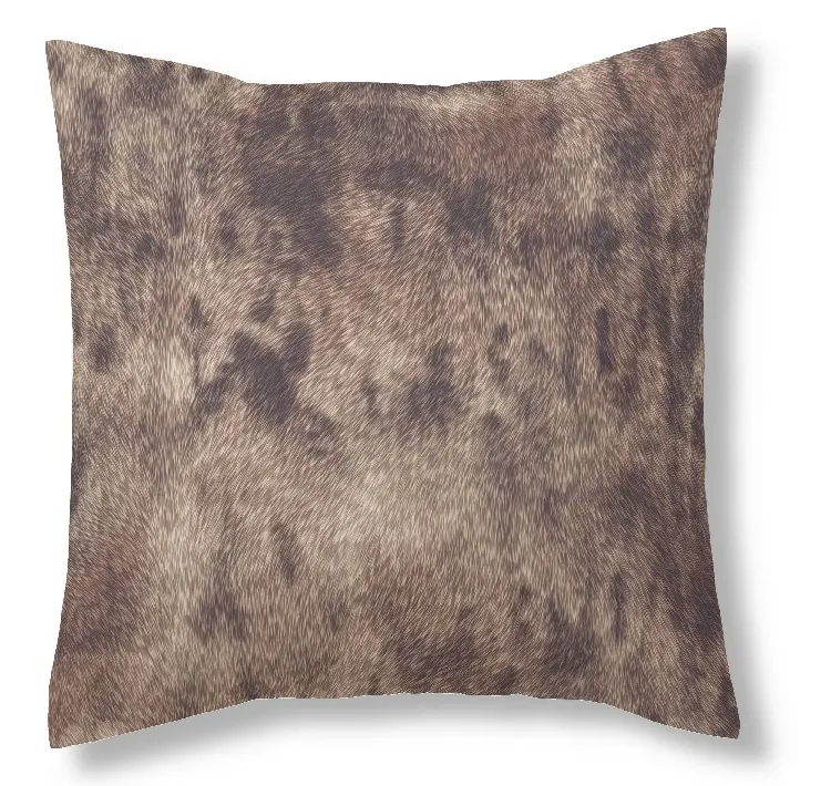 Es tela Funda de cojín estampada Fur