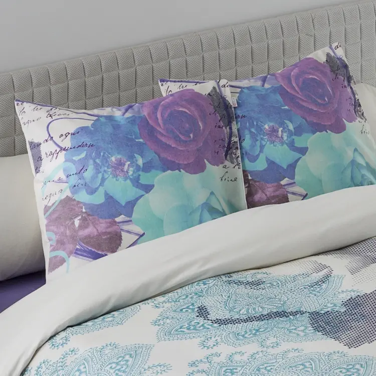 Es tela Funda de cojín estampada London