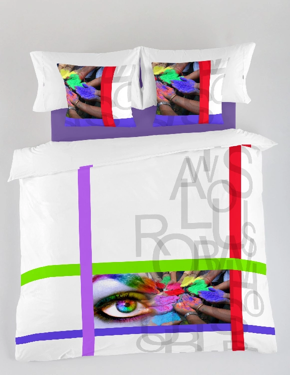 Es Tela Funda Nórdica Iris 50/50