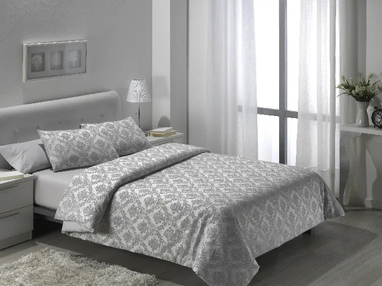 Es Tela Juego De Funda Nórdica + Cojines Viena