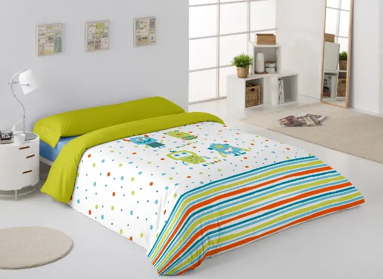 Es Tela Juego De Funda Nórdica Monster 50/50