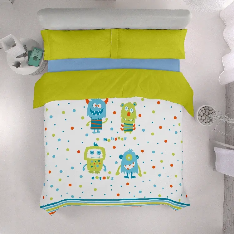 Es tela Juego de funda nórdica Monster 50/50