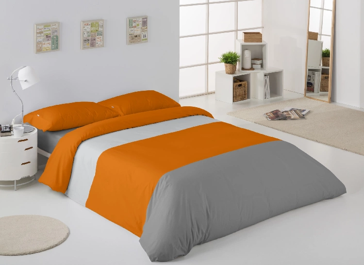 Es Tela Juego De Funda Nórdica Tricolor 50/50