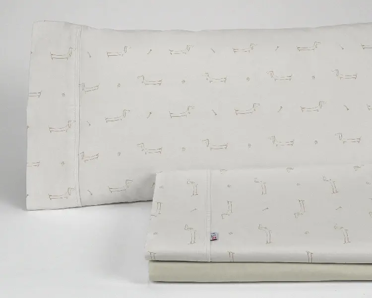 Es Tela Juego De Sábanas Cuca 144 Hilos 50/50