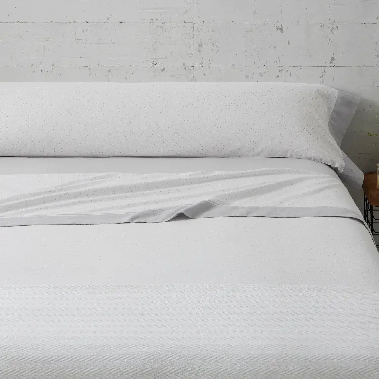 Es Tela Juego De Sábanas Eira Franela Algodón