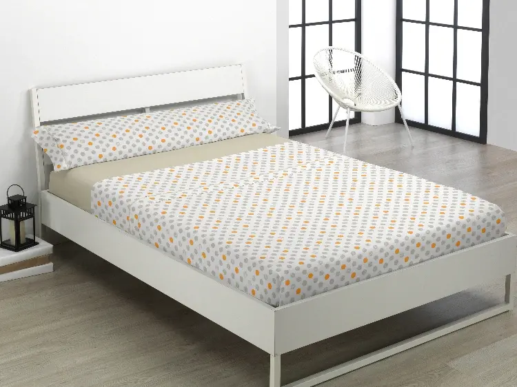 Es Tela Juego De Sábanas Kima 144 Hilos Algodón