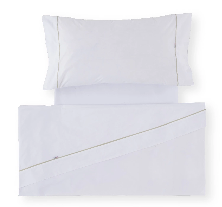 Es Tela Juego De Sábanas Liso 144 Hilos