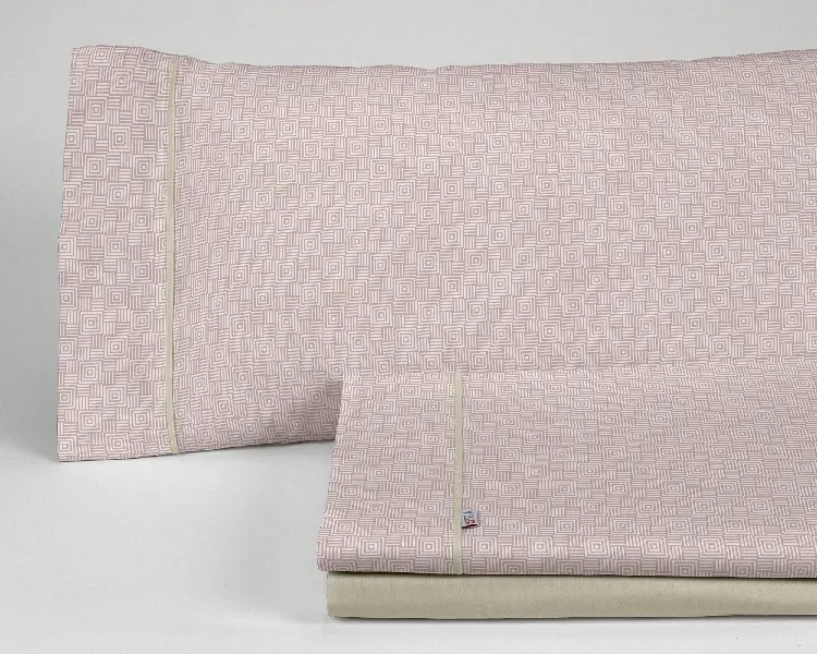 Es Tela Juego De Sábanas Rex 144 Hilos Algodón