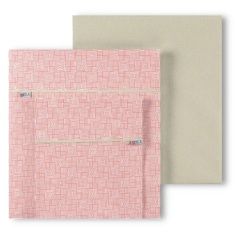 Es tela Juego de sábanas Rex 144 hilos Algodón