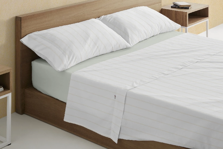 Es Tela Juego De Sábanas Rita Percal 200 Hilos H.T