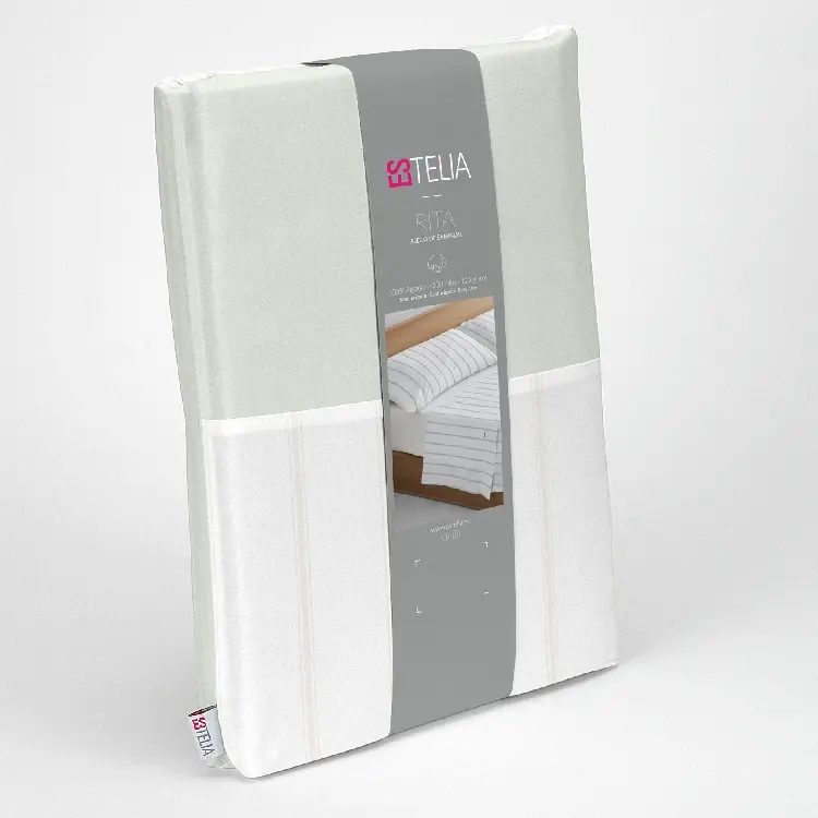 Es Tela Juego De Sábanas Rita Percal 200 Hilos H.T