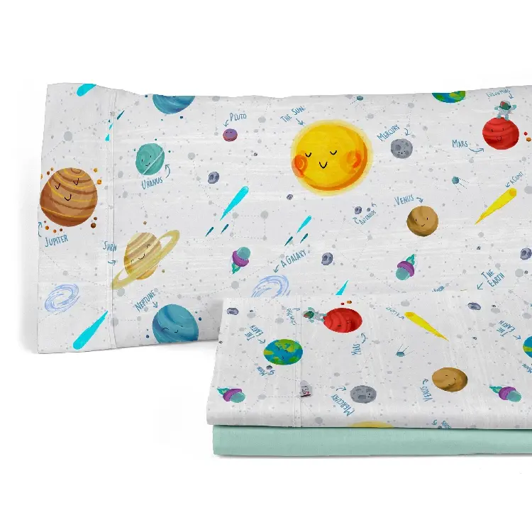 Es Tela Juego De Sábanas Space 144 Hilos 50/50