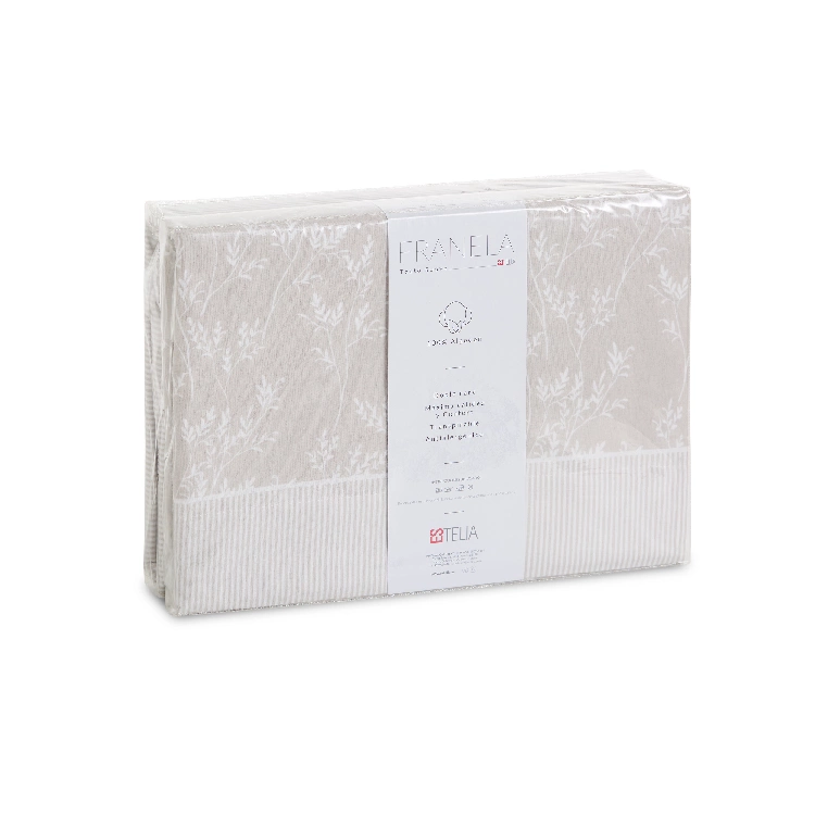 Es Tela Juego De Sábanas Zahara Franela Algodón