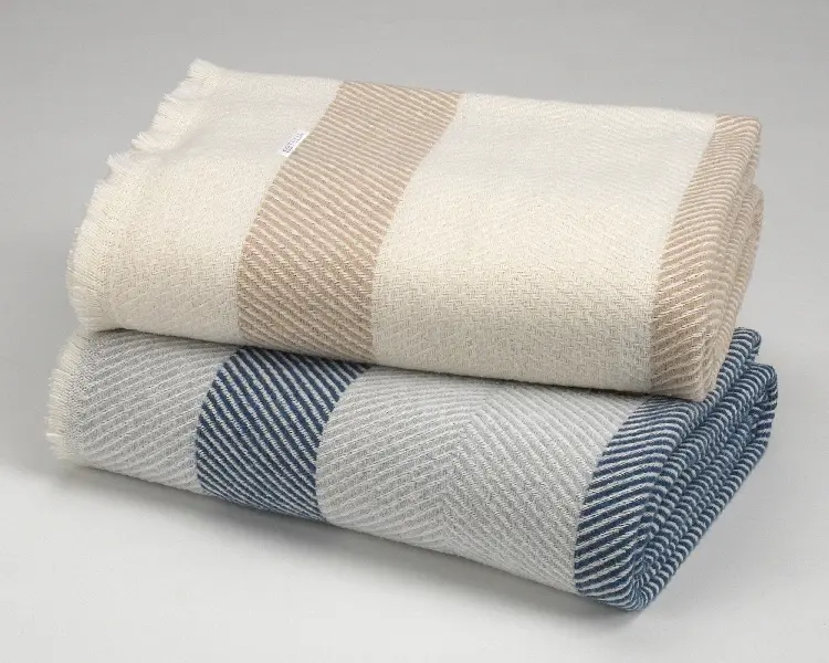 Es tela Mantita Ainsa. Algodón reciclado