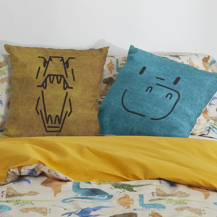 Es tela Pack fundas de cojín Saurios