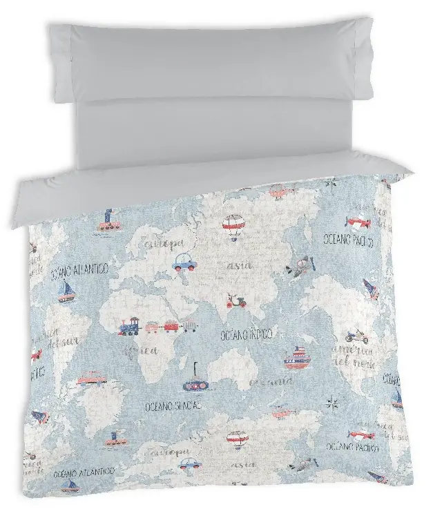 Es tela Tejido Mi mundo 100% algodón