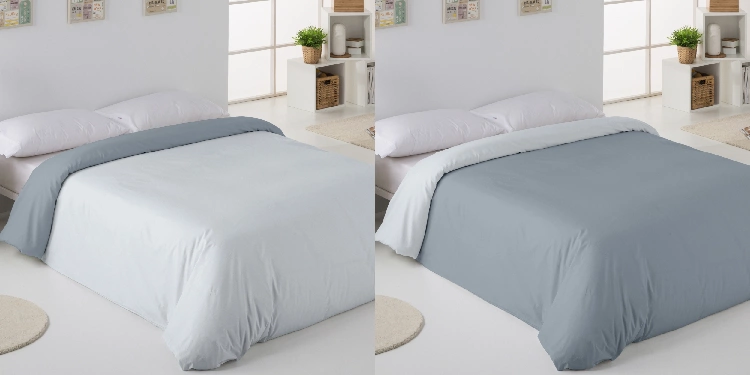 Es tela Funda nórdica bicolor 200 hilos Estelia colors