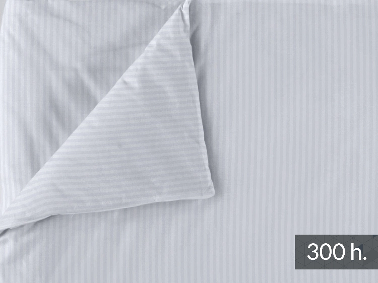 Es tela Funda nórdica satén listado 300 hilos Estelia colors