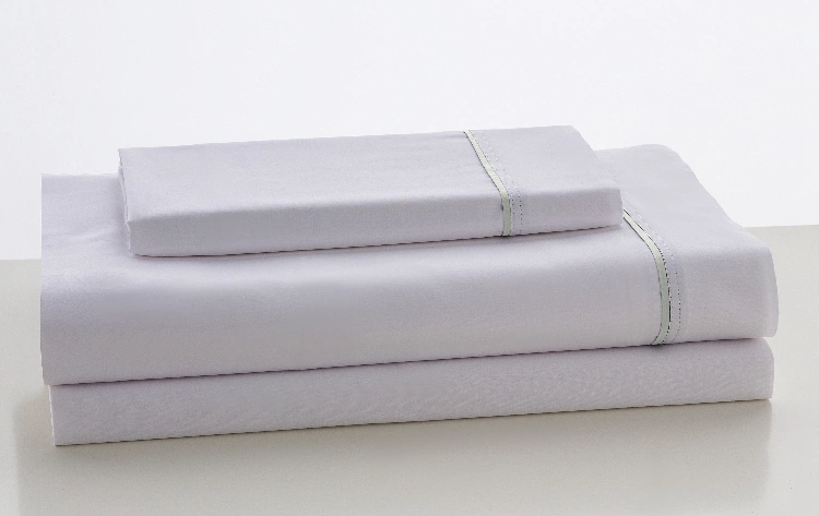 Es tela Juego de sábanas de algodón Satén de 600 hilos