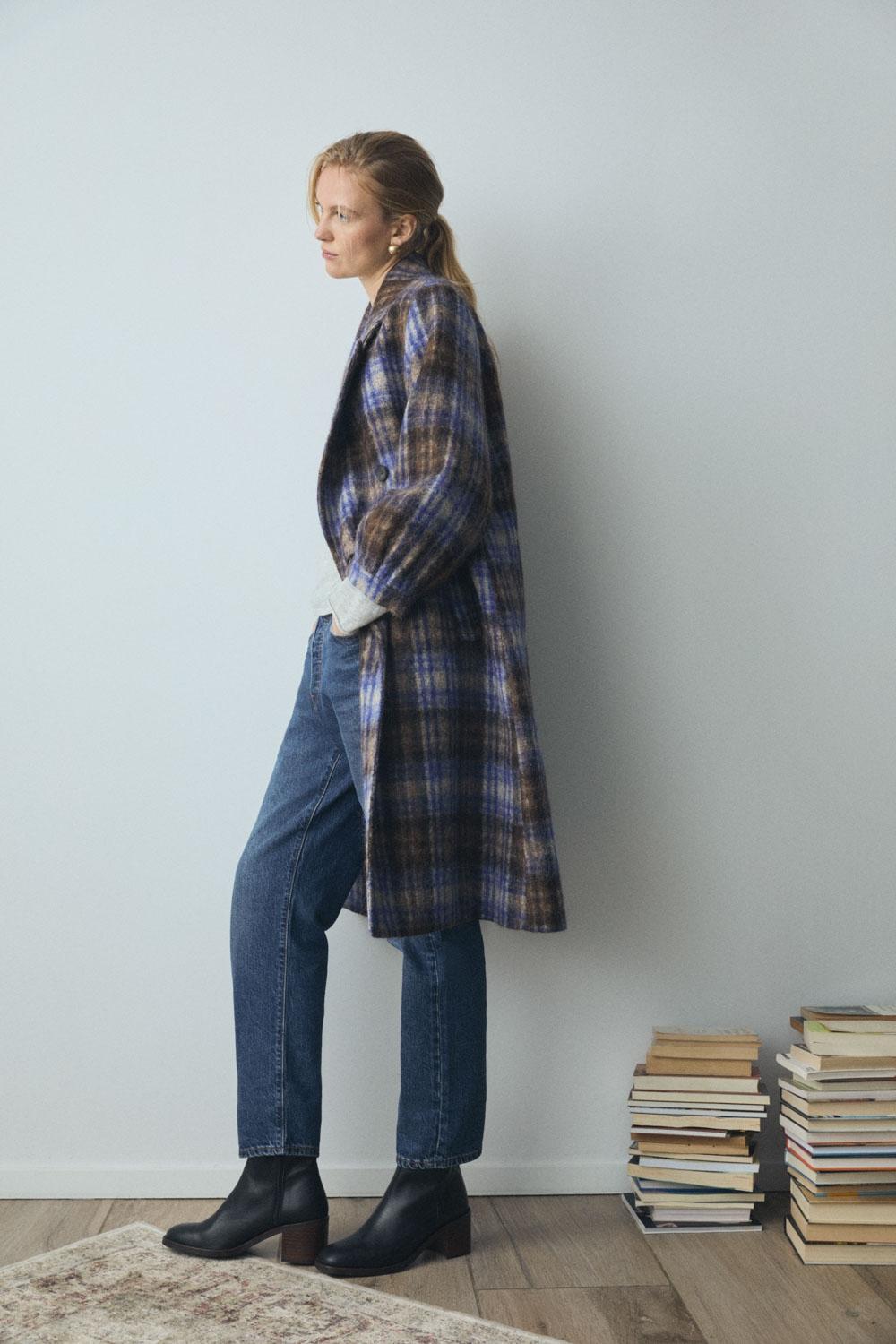 Eseoese ABRIGO CUADROS SOHO