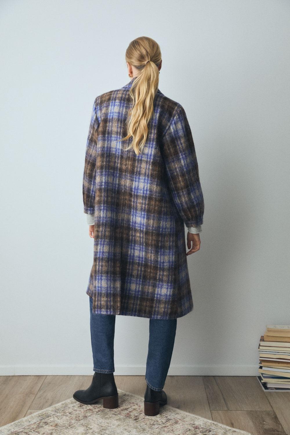 Eseoese ABRIGO CUADROS SOHO