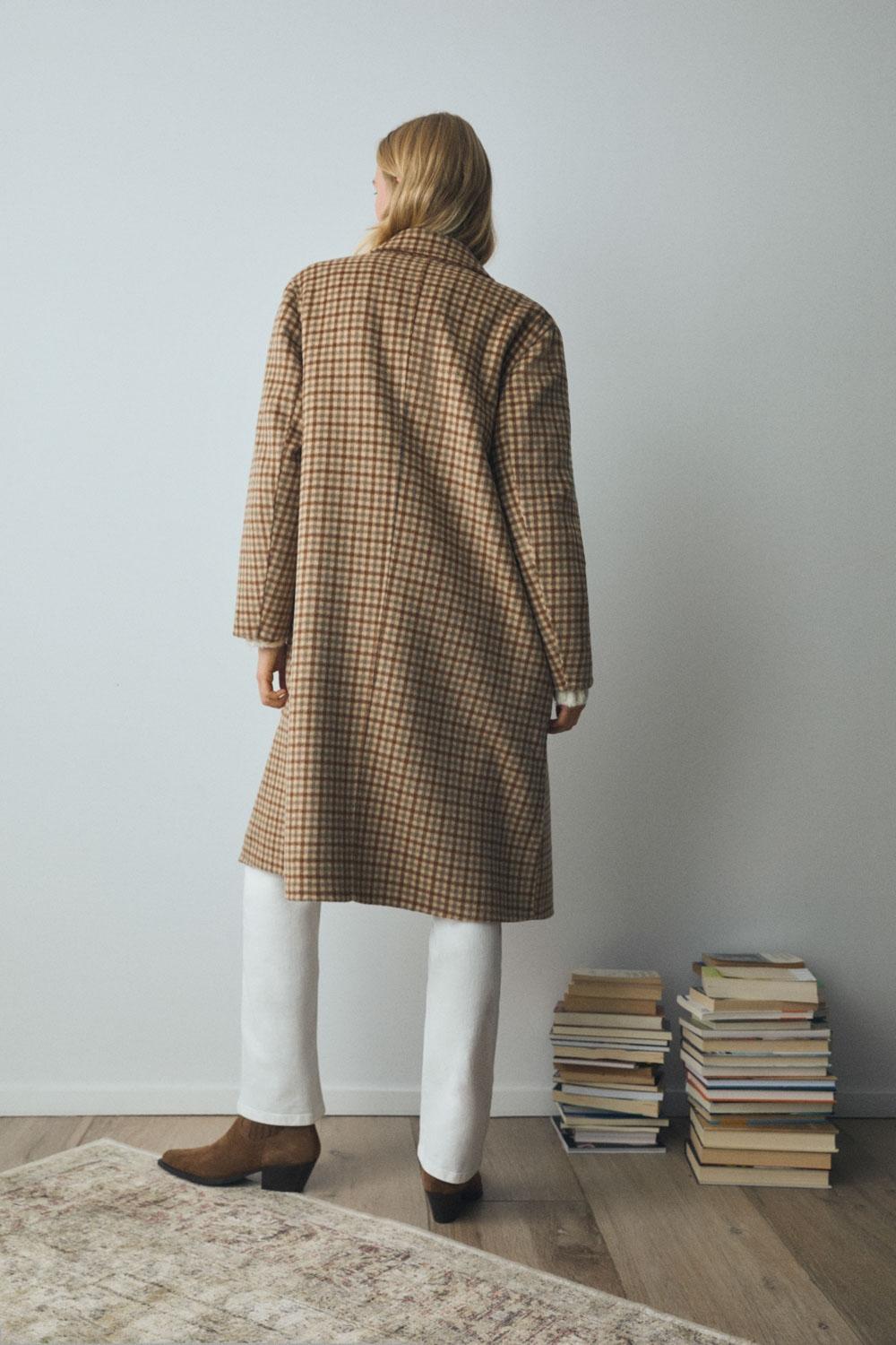 Eseoese ABRIGO SOFIA CHECKS