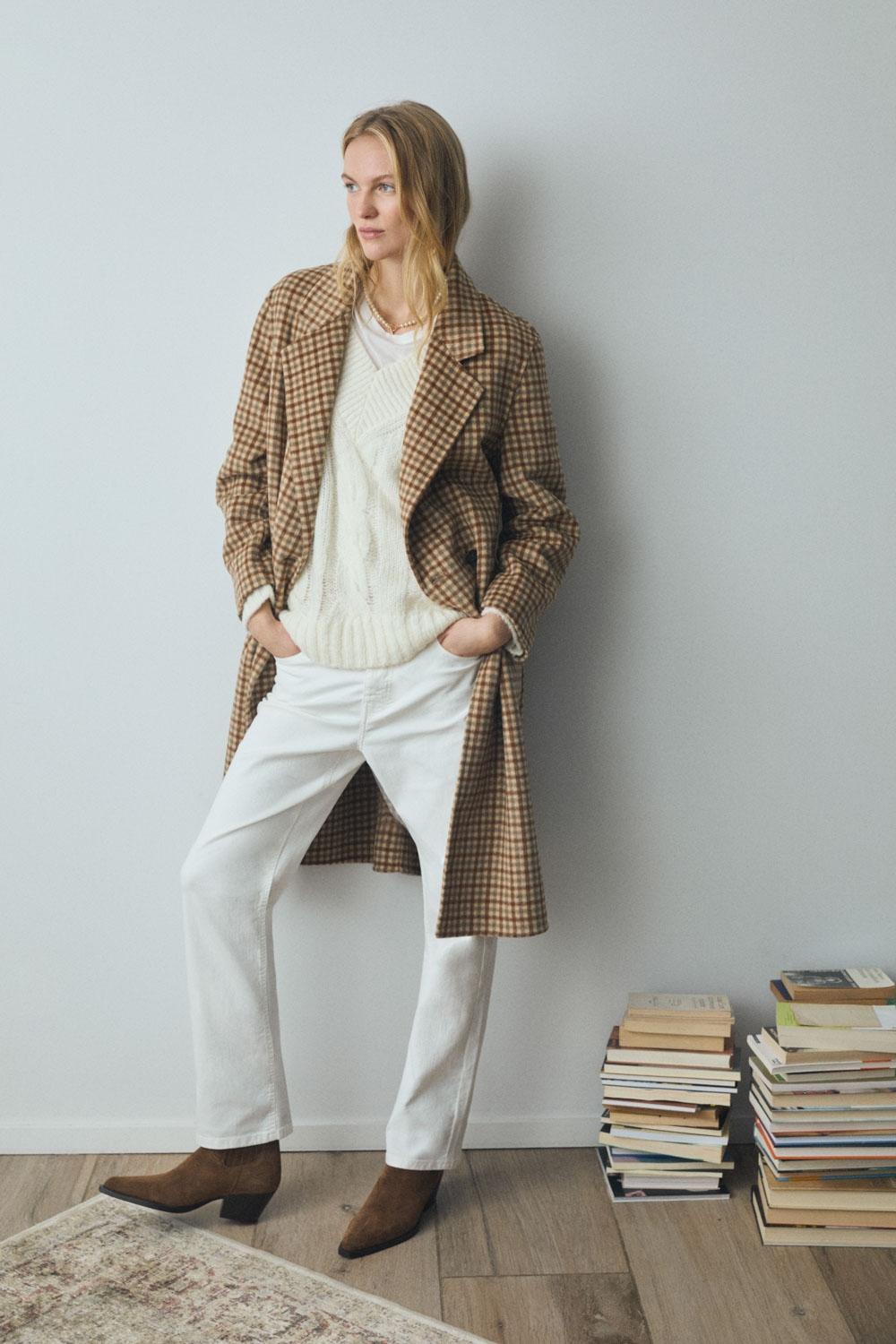 Eseoese ABRIGO SOFIA CHECKS