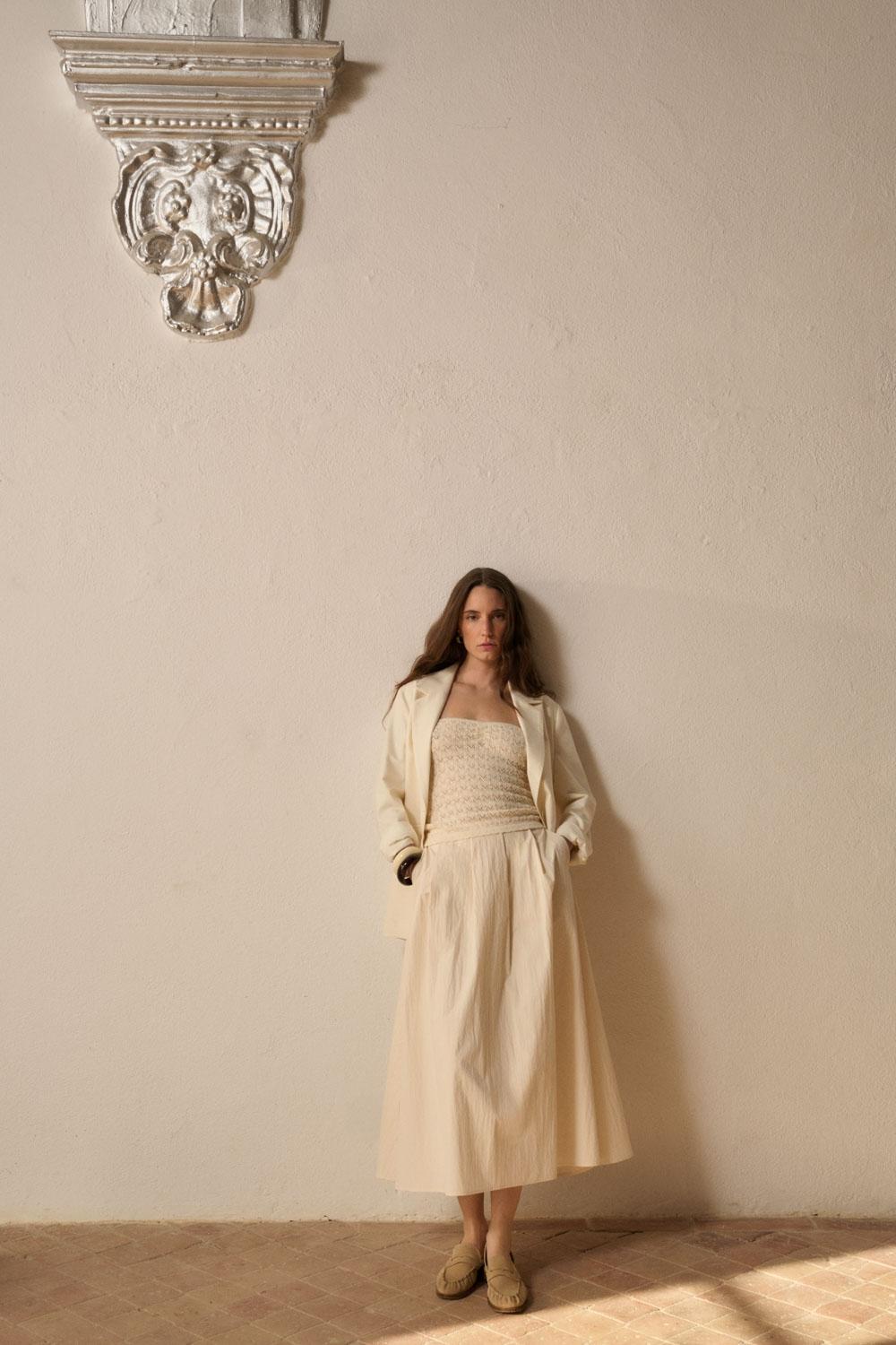 Eseoese BLAZER ALGODÓN HABANA